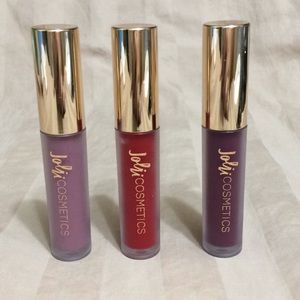 Joli cosmetics liquid lipstick trio